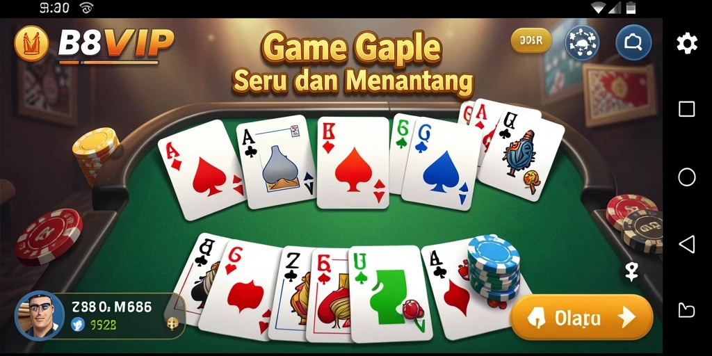 Gameplay seru dan kompetitif dengan desain yang menarik di B8VIP.