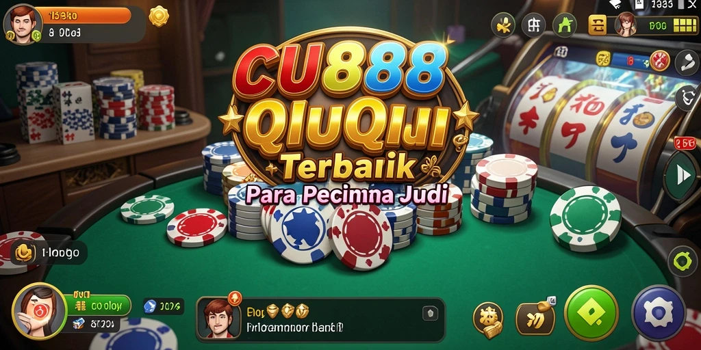 Tampilan gameplay QiuQiu yang menegangkan dan seru.