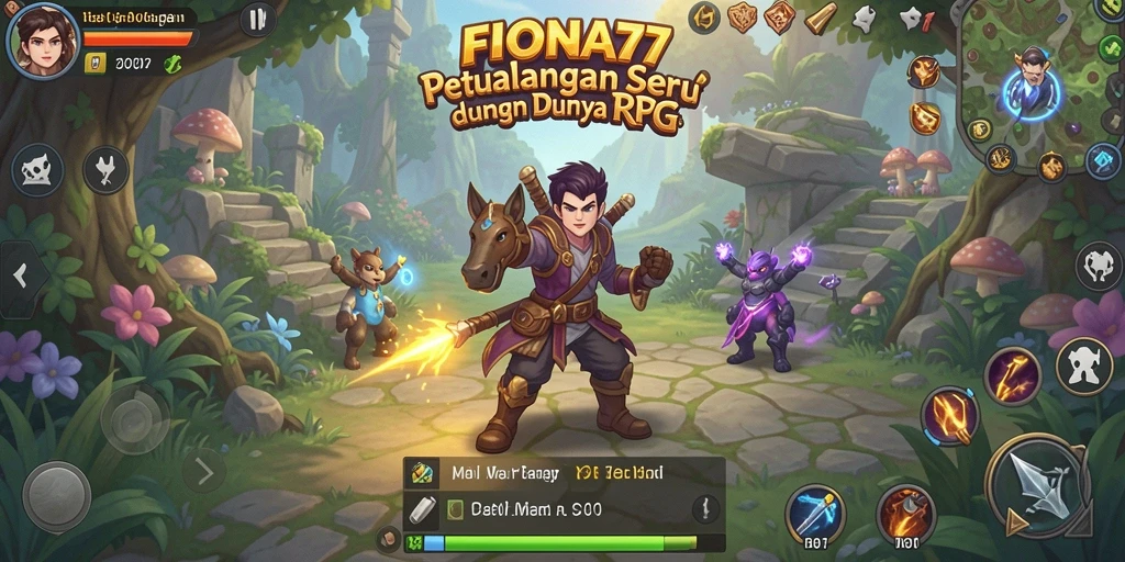 Tampilan menarik dari gameplay FIONA77 yang seru.