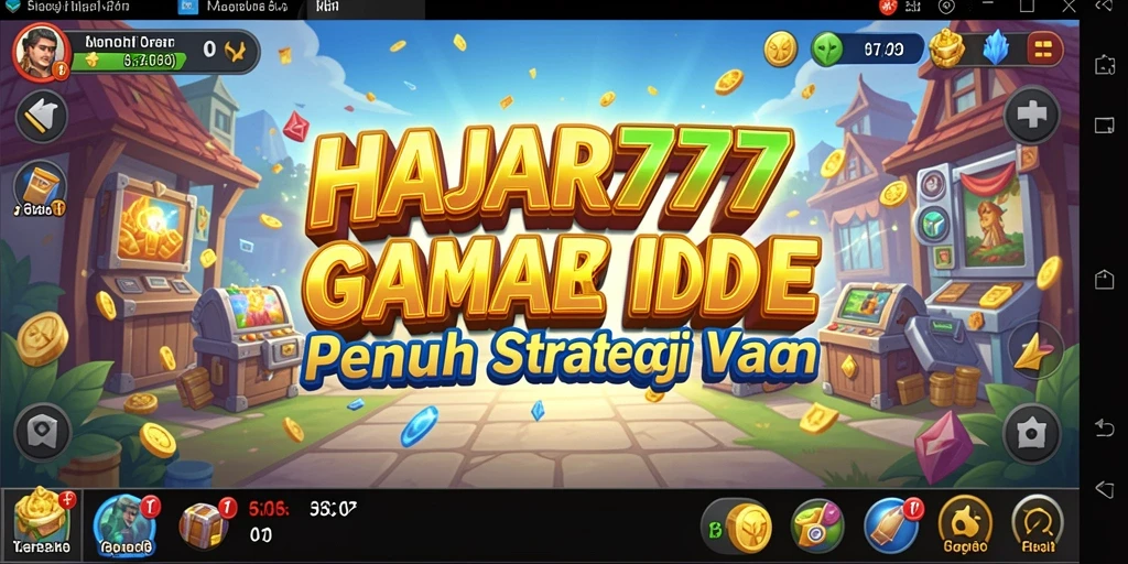 Tampilan gameplay menarik dalam HAJAR777 yang penuh strategi.
