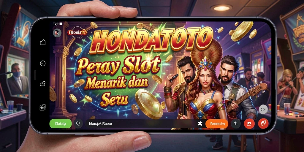 Tampilan gameplay HONDATOTO yang memukau dan penuh warna.