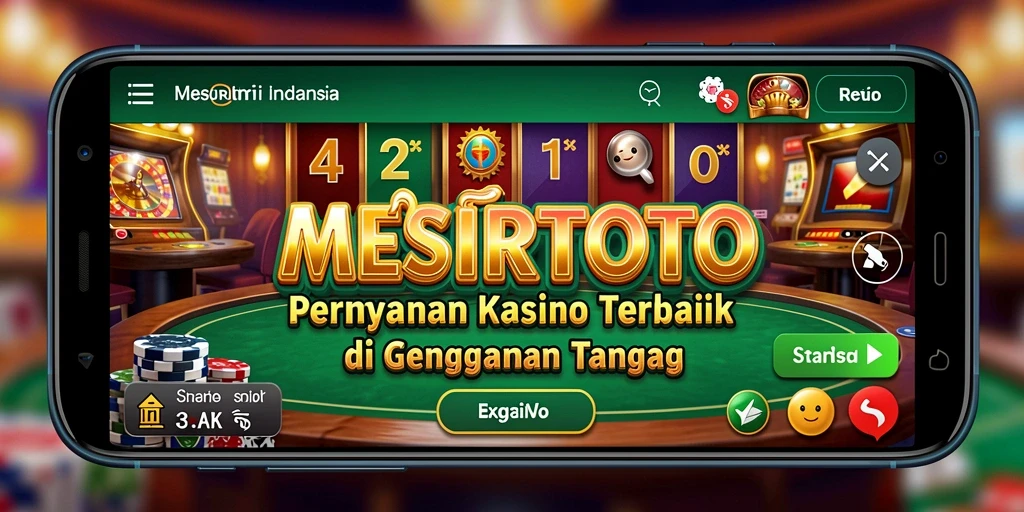 Tampilan gameplay MESIRTOTO yang mengasyikkan dan penuh warna.