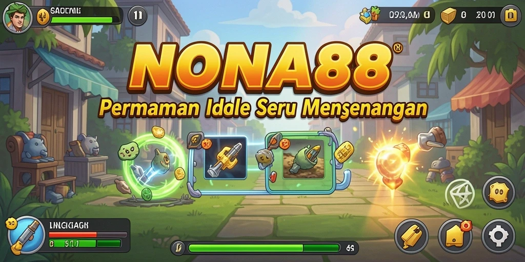 Tangkapan layar NONA88 menampilkan gameplay Idle yang menarik dan interaktif.