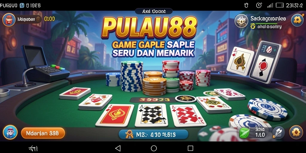 Tampilan gameplay PULAU88 yang mengasyikkan dan interaktif.