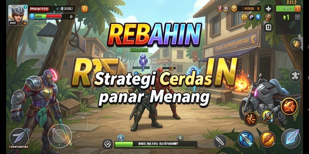 Tampak menarik dari gameplay REBAHIN yang penuh strategi.